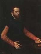 MOR VAN DASHORST, Anthonis Knight of the Spanish St James Order dg oil painting